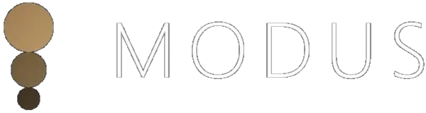 modus logo copper transparent spaced cropped